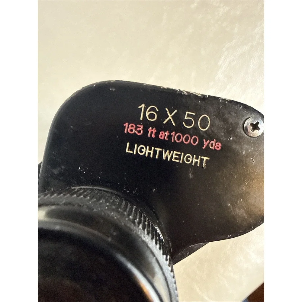 Vintage Mayflower 7x50 Binoculars 183ft  at 1000yds ~ Hard Coated Optics 66137